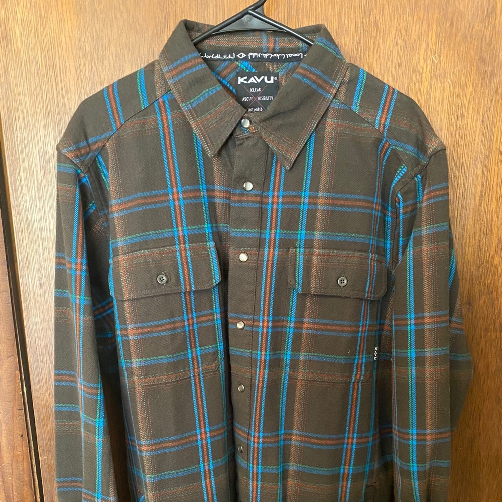 Large Kavu pearl snap